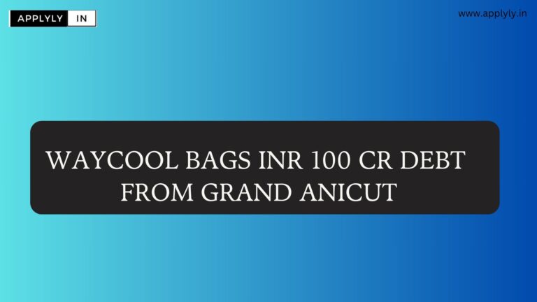 WayCool Bags INR 100 Cr Debt From Grand Anicut