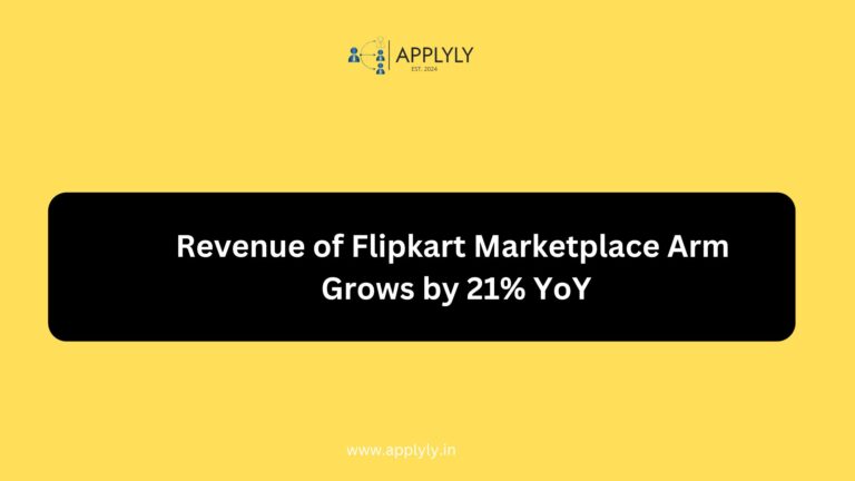 Revenue of Flipkart Marketplace Arm Grows by 21% YoY