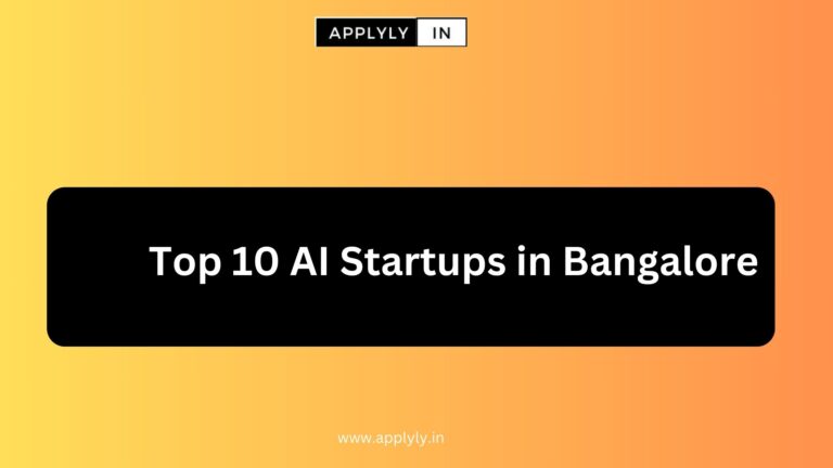 Top 10 AI Startups in Bangalore