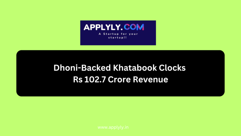 Dhoni-Backed Khatabook Clocks Rs 102.7 Crore Revenue