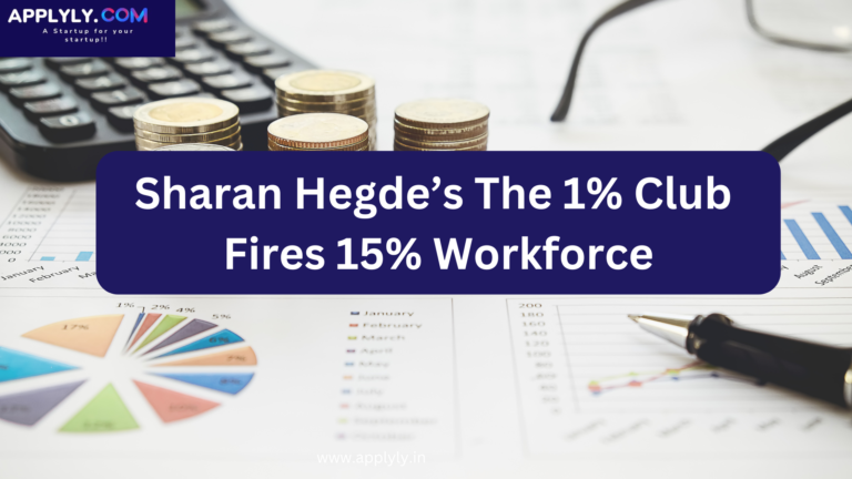 Sharan Hegde’s The 1% Club Fires 15% Workforce