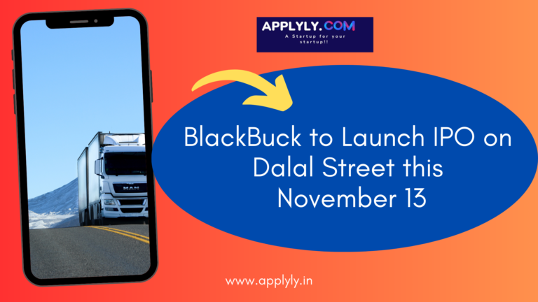 BlackBuck to Launch IPO on Dalal Street this November 13