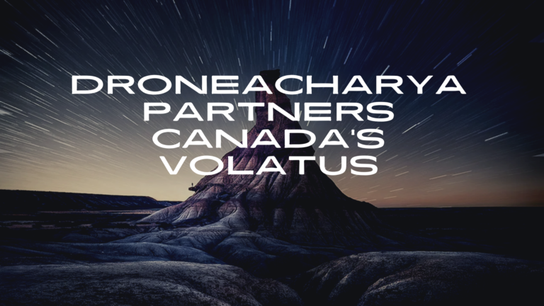 DroneAcharya Partners Canada’s Volatus