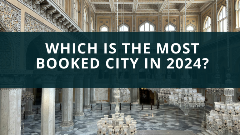 Which is the most booked city in 2024?