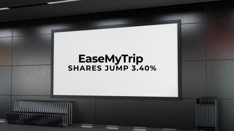 EaseMyTrip Shares Jump 3.40%