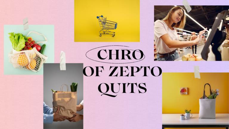 CHRO of Zepto Quits